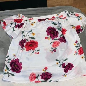 Off the shoulders blouse